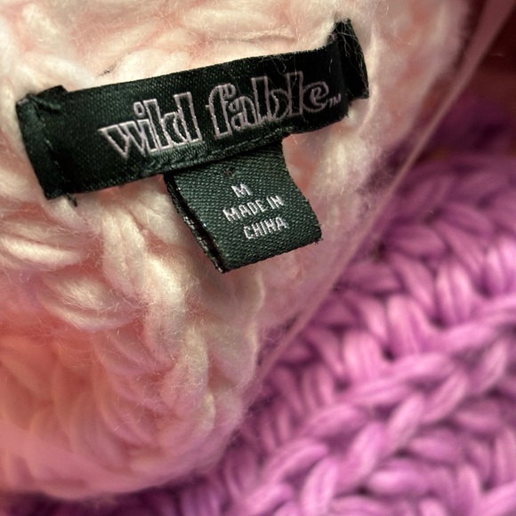 Wild Fable Colorblock Chunky Knit Cardigan Sweater - Picture 3 of 4